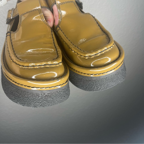 E8 By Miista Cathy Platform Mary Jane in Khaki Olive Size 39 US Women’s 8 Brown - Picture 9 of 14